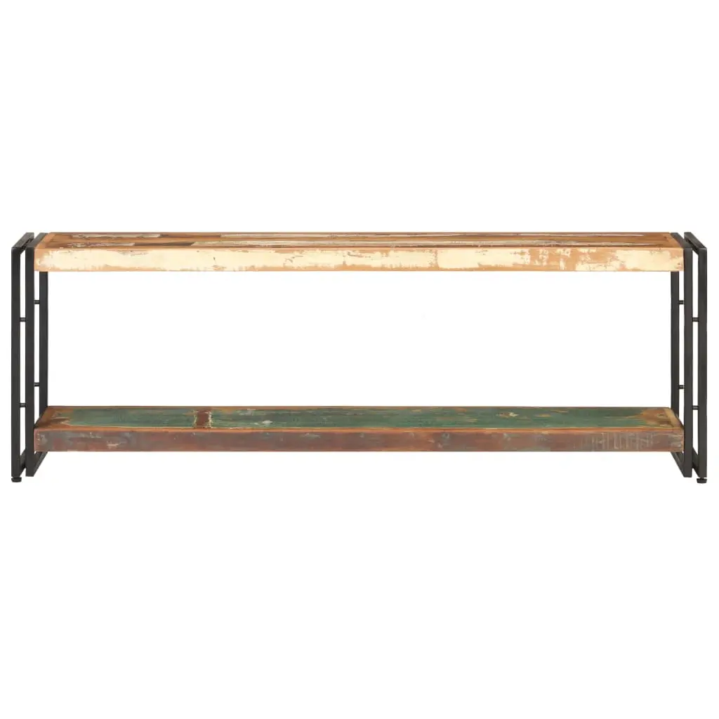 vidaXL TV Stand 47.2x11.8x15.7 Solid Wood Reclaimed Media Console
