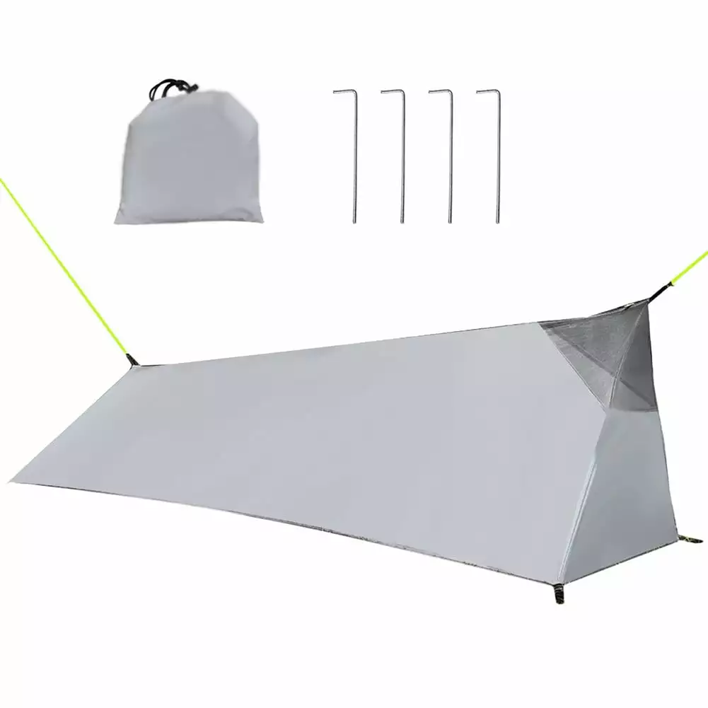 Ultralight Outdoor Camping Tent Summer 1 Single Person Mesh Inner Vents Net
