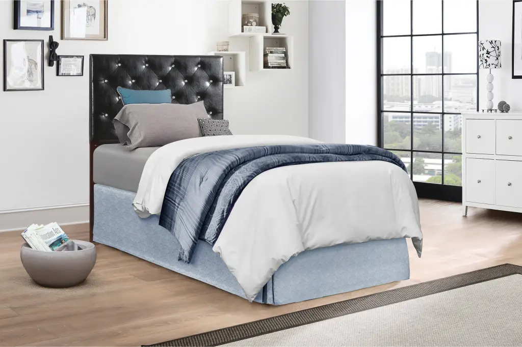 Super Nova G0132 Full Headboard Black Foam PU glory furniture