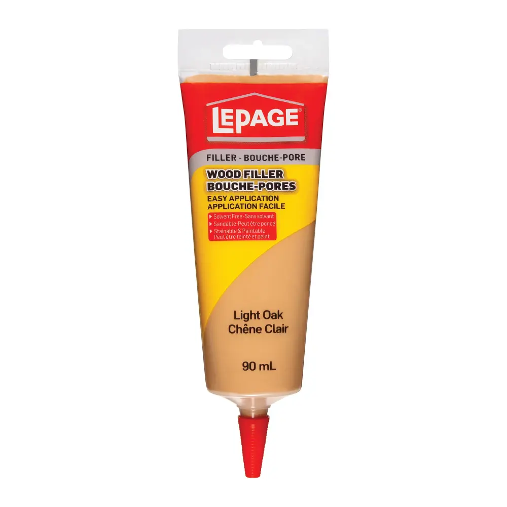 Light Oak Hued Wood Filler, 90 ml