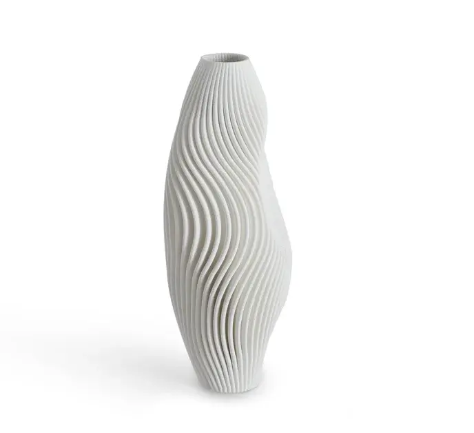 Cirql Ceramic Pot - Snow