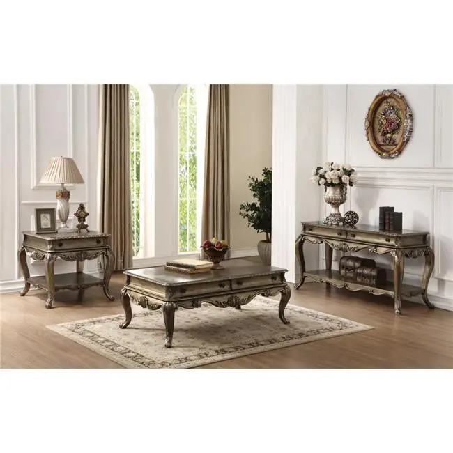 ACME Ragenardus Vintage Oak Coffee Table 19 x 52 x 30