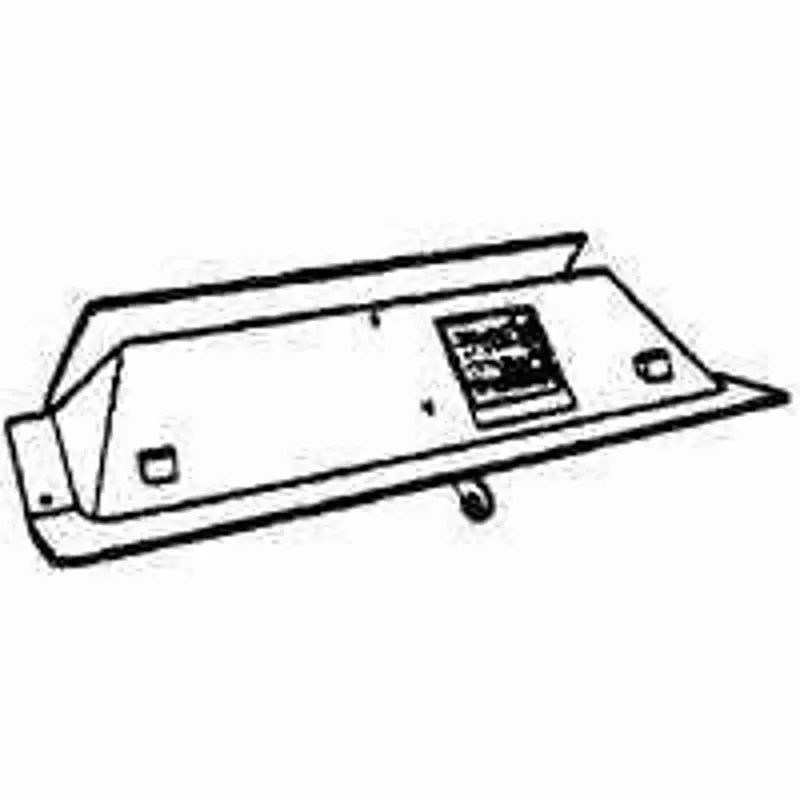 Vestal 30 Fireplace Damper, 30 Throat Front W, 23 Throat Back W, 10 D Throat, Iron