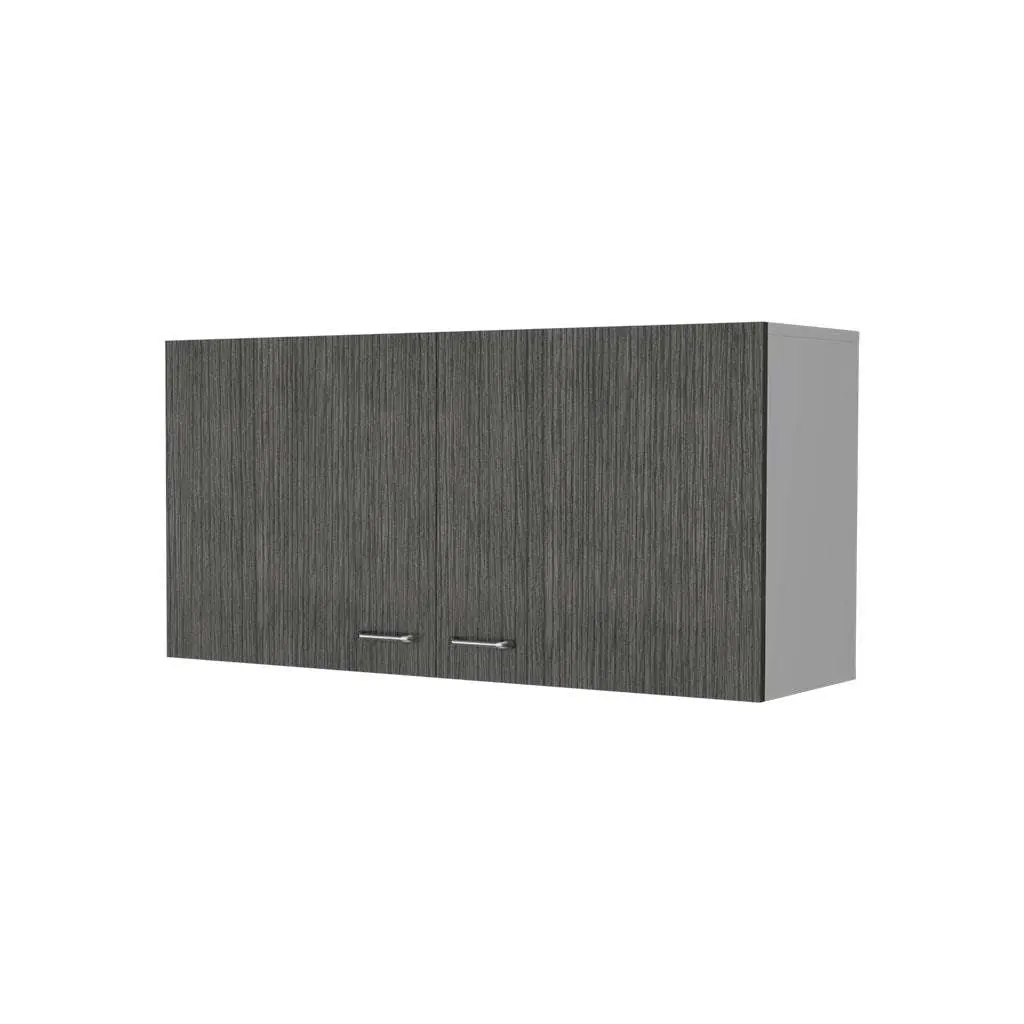 Oklahoma Wall Cabinet Two Doors Multicolor MDF Engineered Timber fm furniture