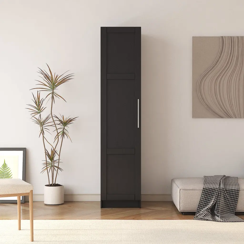 Stackable Wall Mounted Storage Cabinet 15.75 D x 15.75 W x 70.87 H joysource furniture