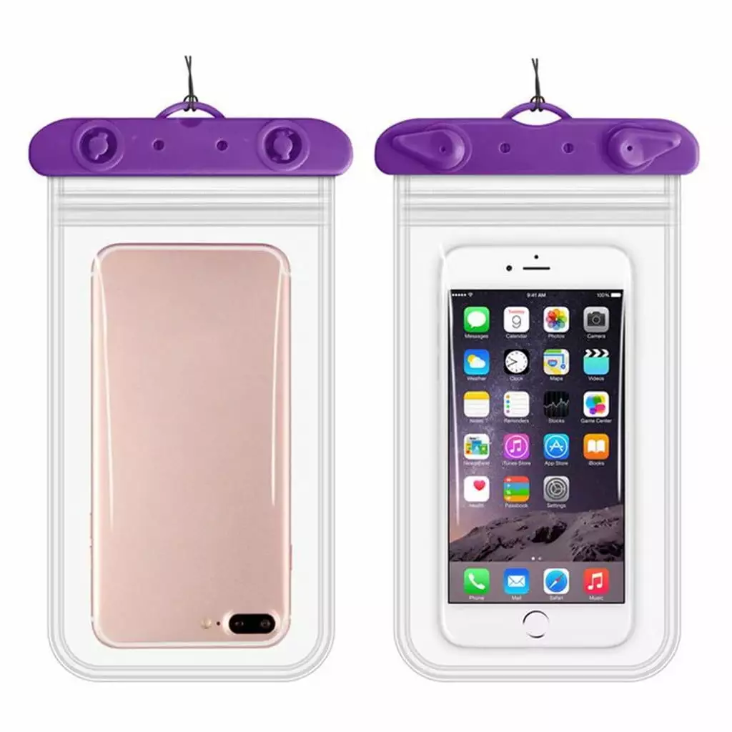 Waterproof Underwater Pouch Transparent Cell Phone Dry Bag Swimming One