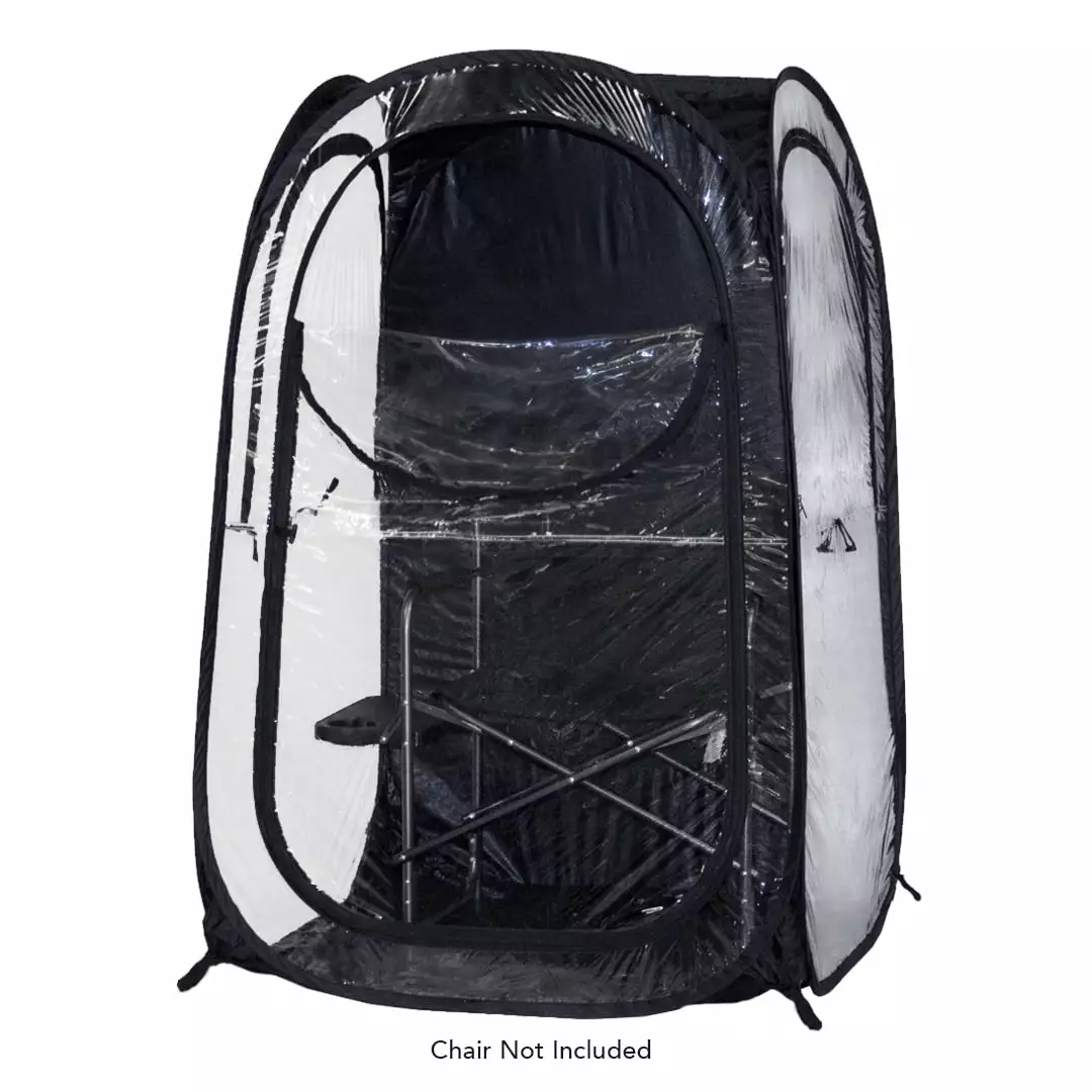 Under Weather InstaPod Stay Warm & Dry Weather Pod Black XL Portable Shelter