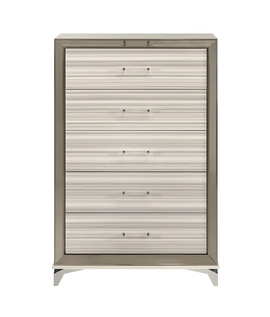 Star White Chest Solid Timber Mdf Bedroom Storage Furniture luxe modern furniture