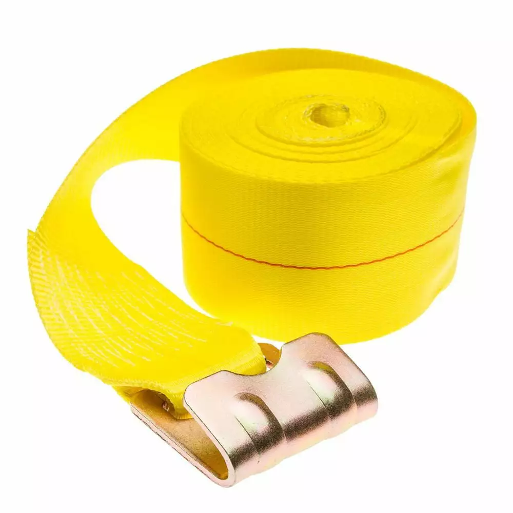 40 ft Heavy Duty Winch Strap 5000 lb WLL Flat Hook End 1