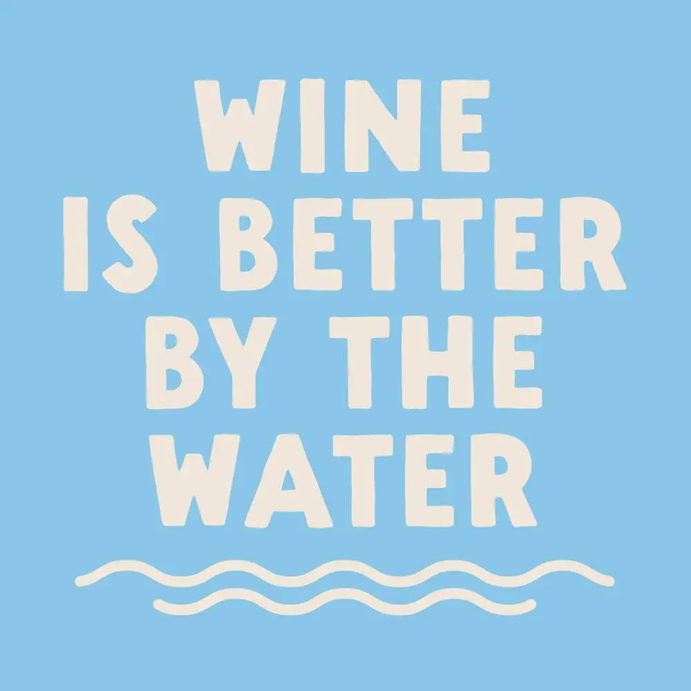 Wine Is Better Water-Cocktail Napkins