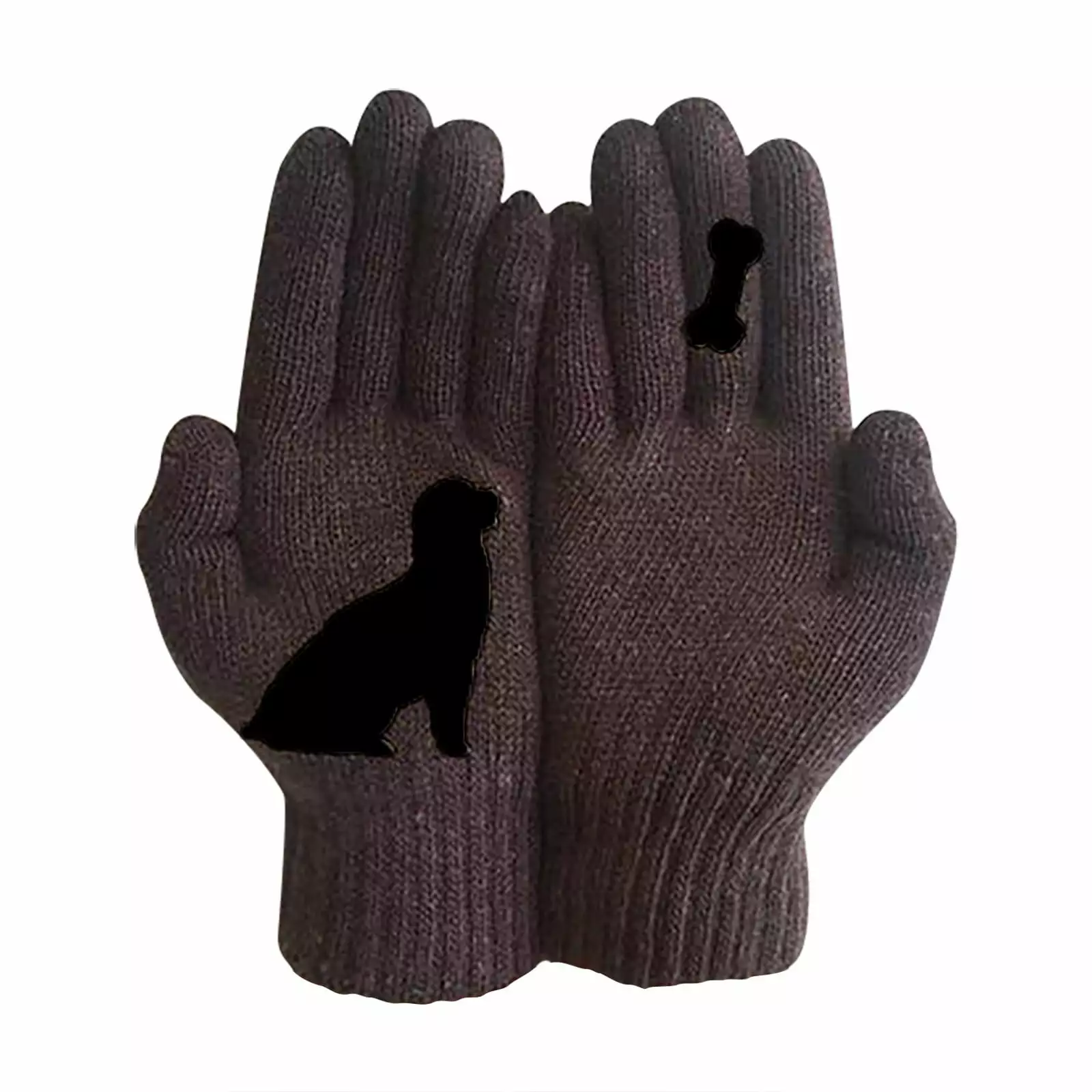 USYFAKGH Women Winter Touchscreen Gloves - Warm Lined Knit Elastic Texting Gloves Split Finger Design