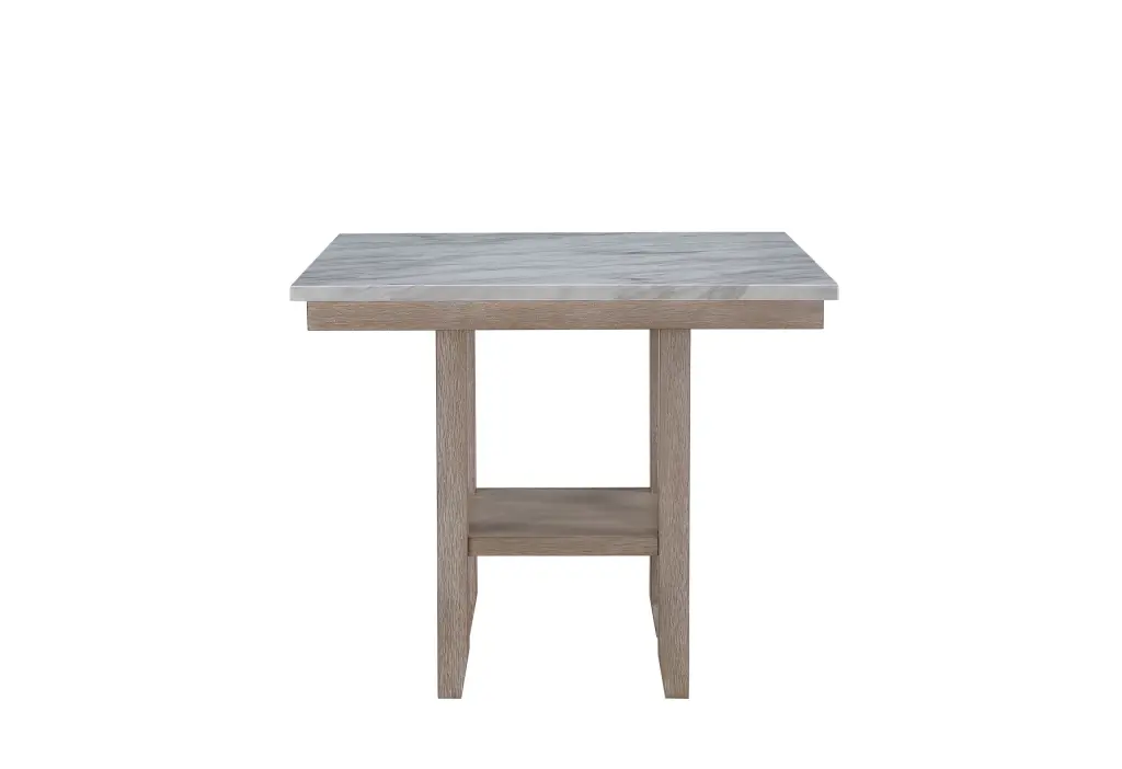 Claui Natural Bar Table Solid Wood and MDF Durable and Stylish Use luxe modern furniture