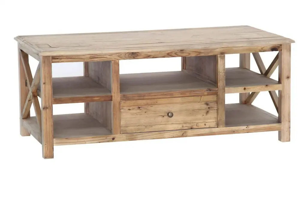 Boraam Greyson Coffee Table Natural Finish