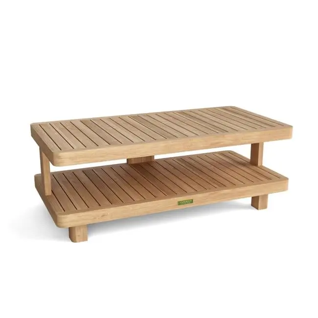 18 x 48 x 24 . Granada Coffee Table Natural Smooth Well Sanded Finish Clean Choice