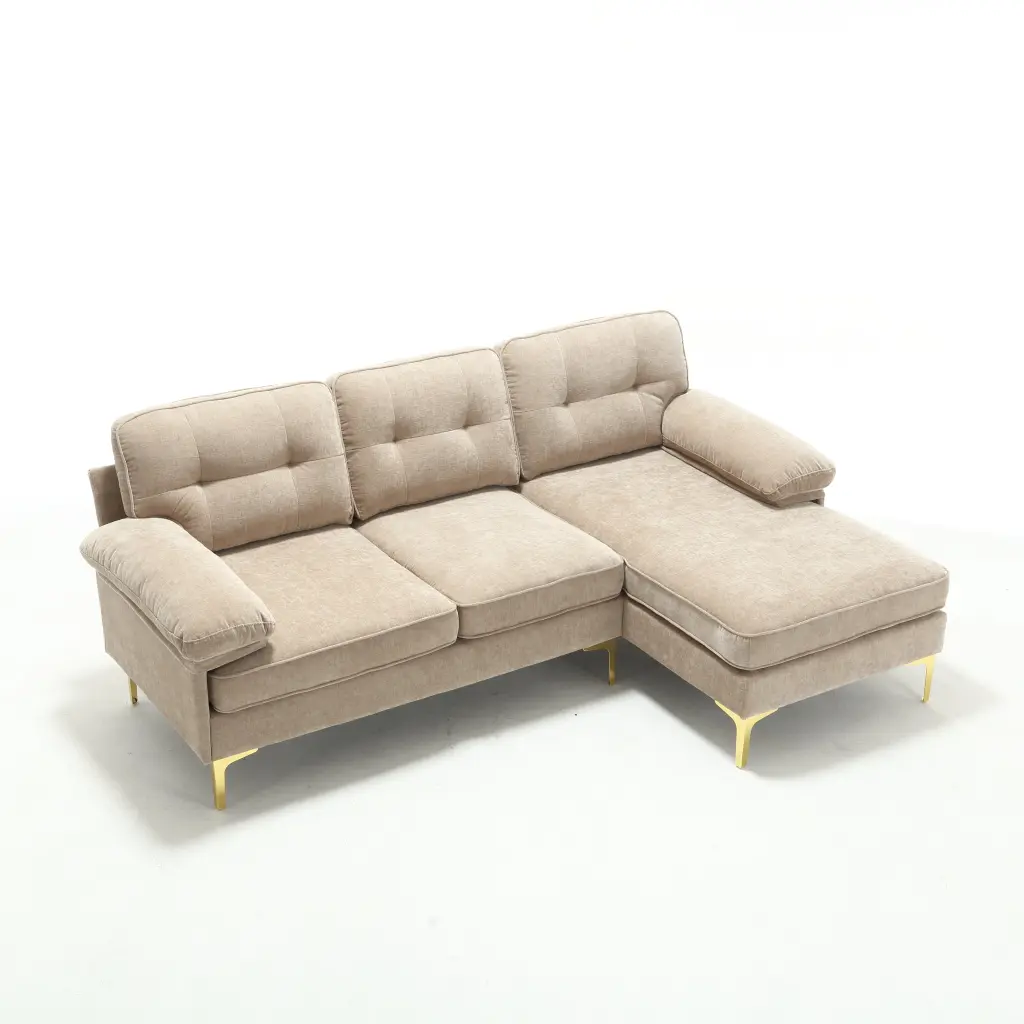 L1007 Cam Camel Plywood 2 Seat Bench Modern Wooden Bench nan kun