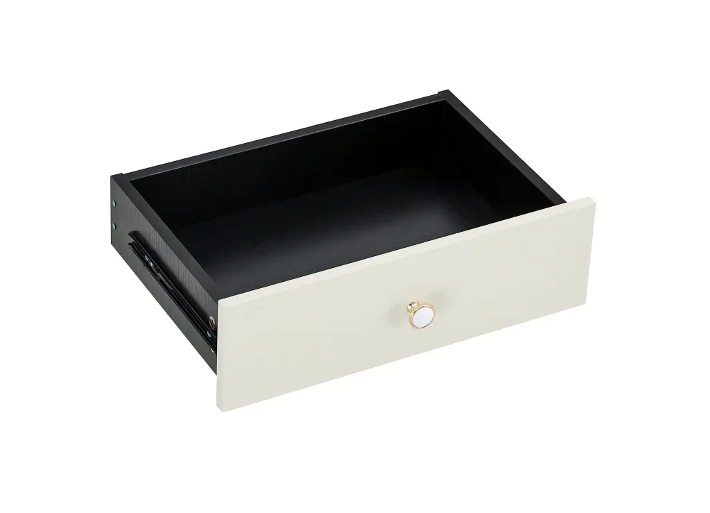 Black 9 Drawer Dresser - MDF Board Wooden Cabinet Bedroom Storage d-n furniture