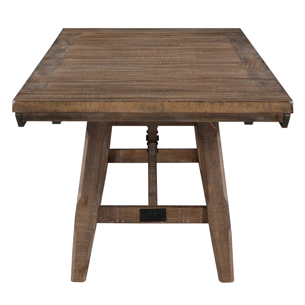 Riverdale Dining Table Dark Brown Timber Modern Kitchen Dining Furniture steve silver furniture