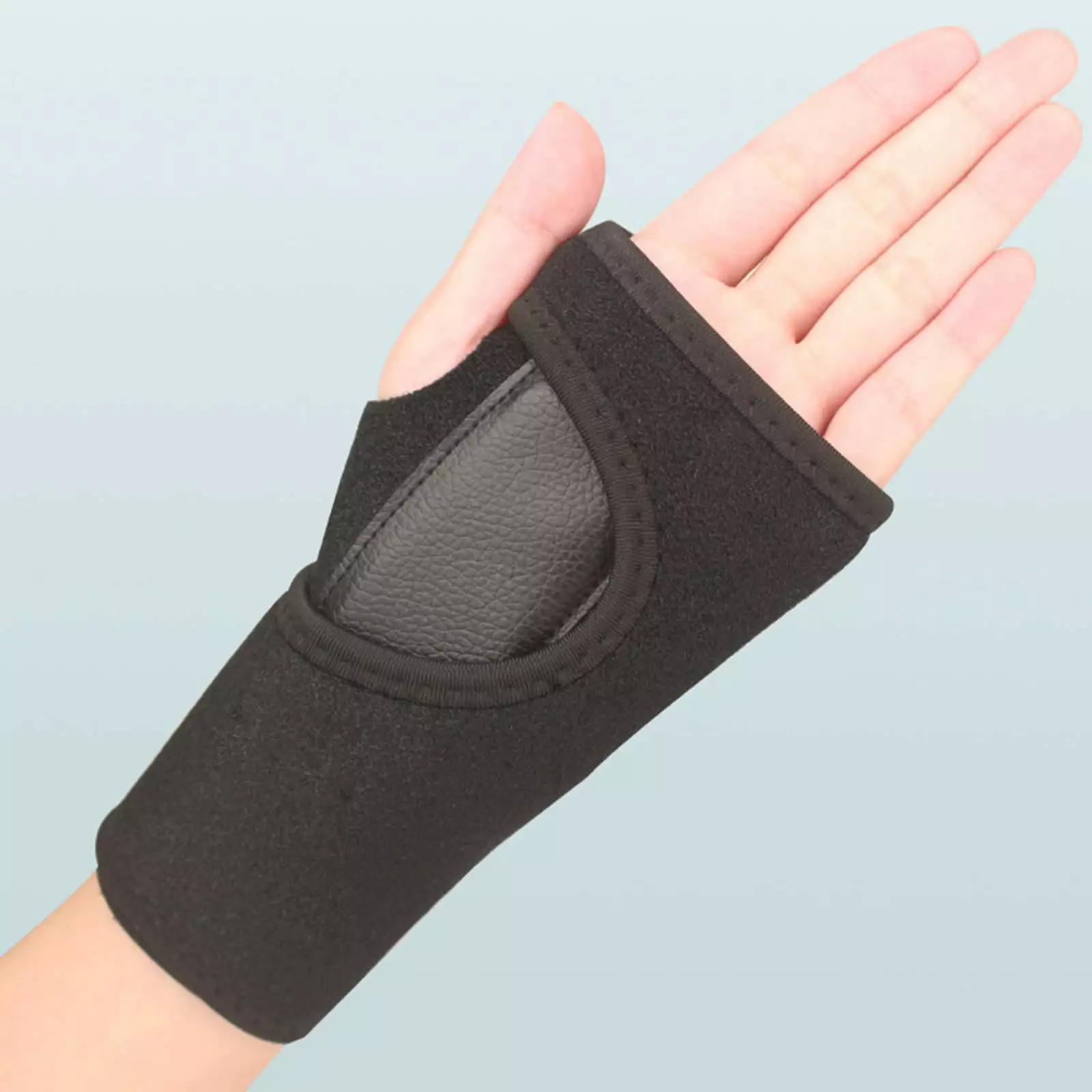 SIfdSeng Sports Steel Wrist Guard Breathable Hand Protective Gear Adults One