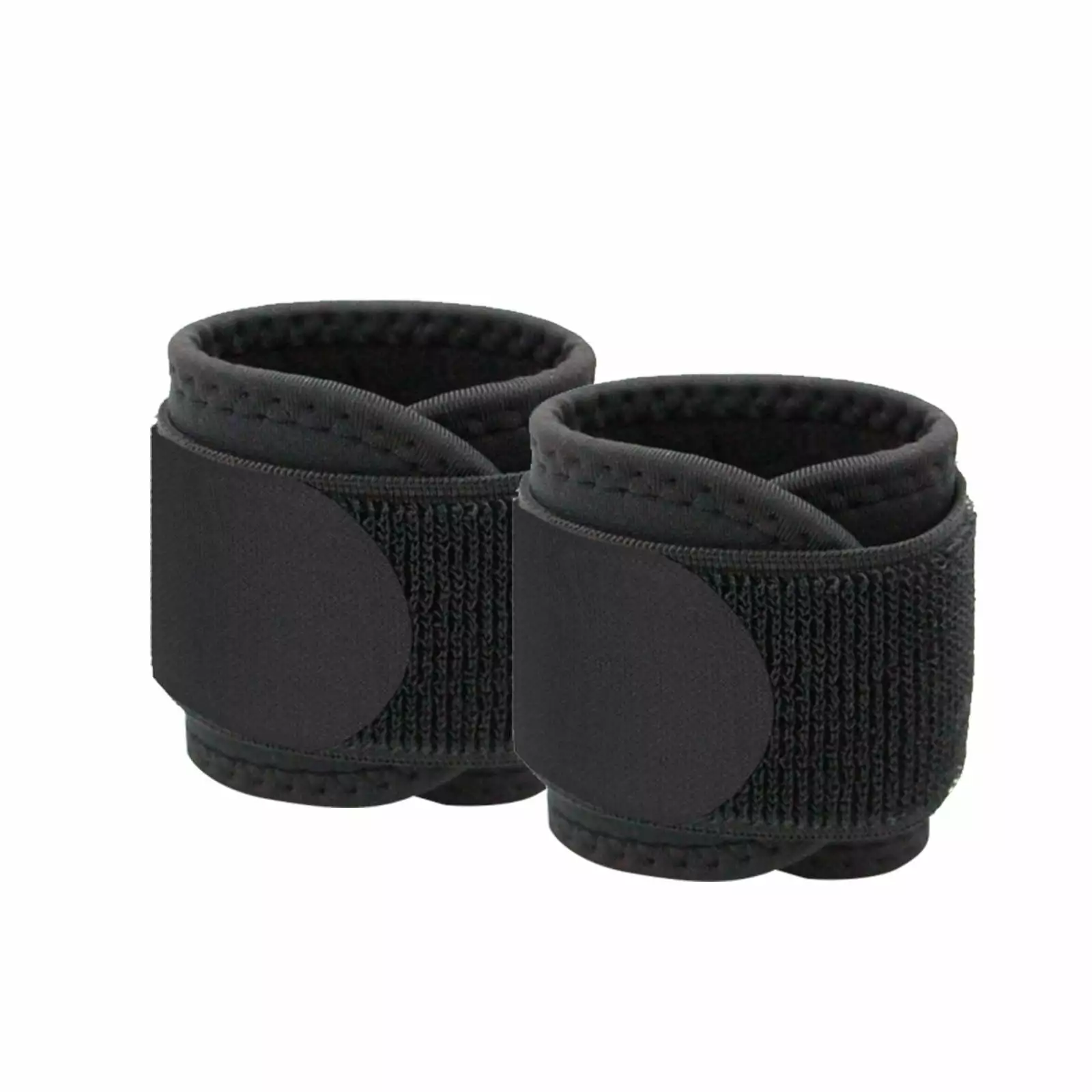 USYFAKGH 2pcs Knee and Elbow Pads Basketball Fitness Weight Lifting Pressure Tendon Wrist Belt